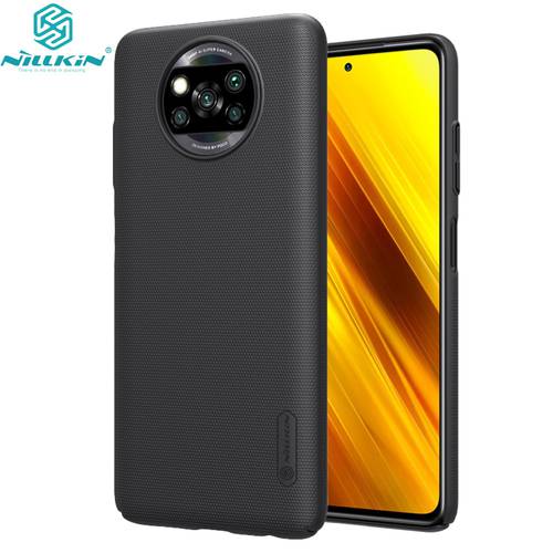 For Xiaomi Poco X3 NFC Case,NILLKIN POCO X3 NFC Global Version Cover Frosted Shield Matte Hard Back Case For Poco Phone X3