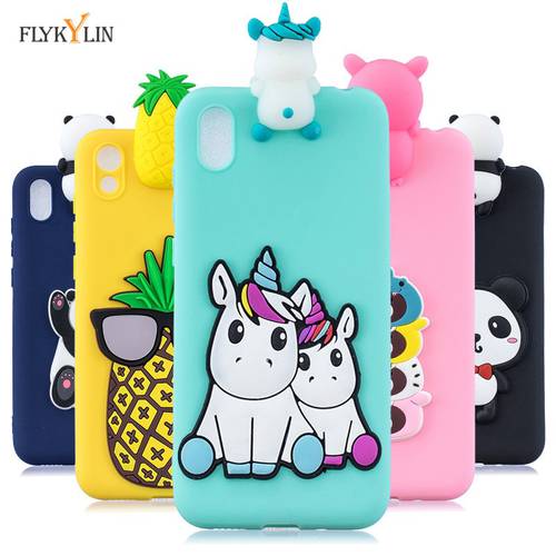 Silicone Cases for Coque Huawei Y5 2019 Y 5 2019 Case Cover For Huawei Honor 8S KSE-LX9 3D Doll Toy Cartoon Soft TPU Case Women