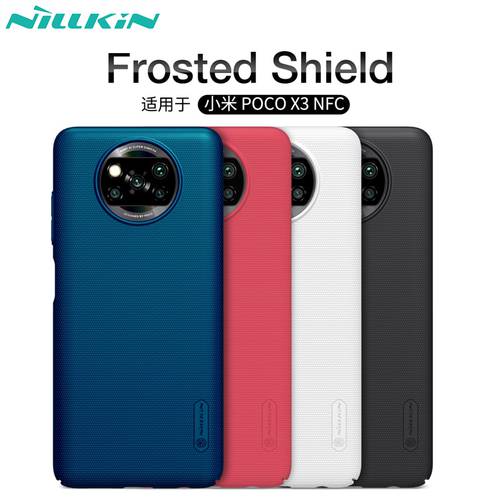 Case For Poco X3 NFC Cover Xiaomi Poco X3 Pro NILLKIN Super Frosted Shield Matte hard back case Poco Phone X3 NFC Global Version