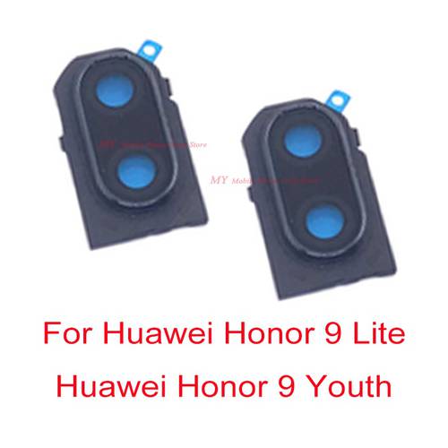 Mobile Phone Back Main Rear Camera Glass Lens With Frame Holder For Huawei Honor 9 Lite 9lite / 9 Youth Repair Spare Parts