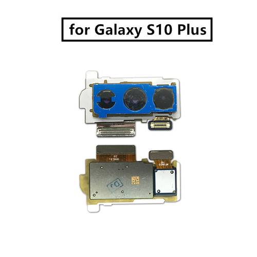 for Samsung Galaxy S10 Plus Back Camera Big Rear Main Camera Module Flex Cable Assembly Replacement Repair Parts