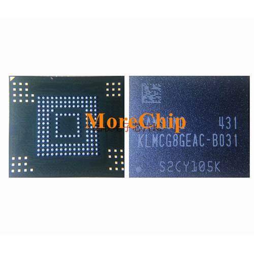 KLMCG8GEAC-B031 eMMC 64GB NAND Flash Memory IC Chip BGA153 Soldered Ball Original New