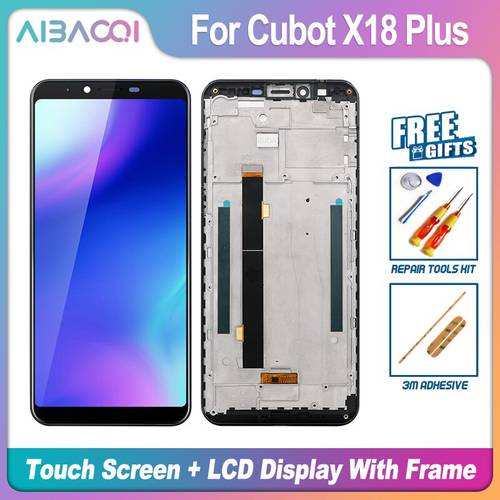 AiBaoQi Brand New Touch Screen+LCD Display+Frame Assembly Replacement For Cubot X19 X30 C30 Phone