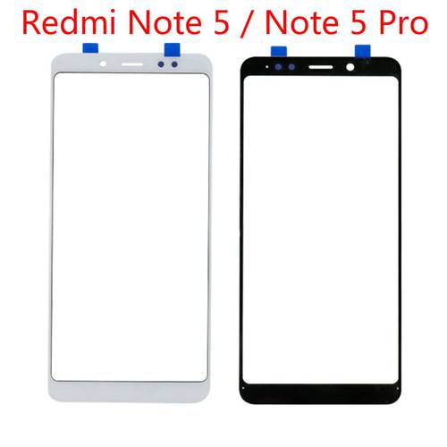 Touch Screen panel For Xiaomi Redmi Note 5 Pro LCD Display 5.99&39&39 Outer Front Glass Replacement Spare Parts
