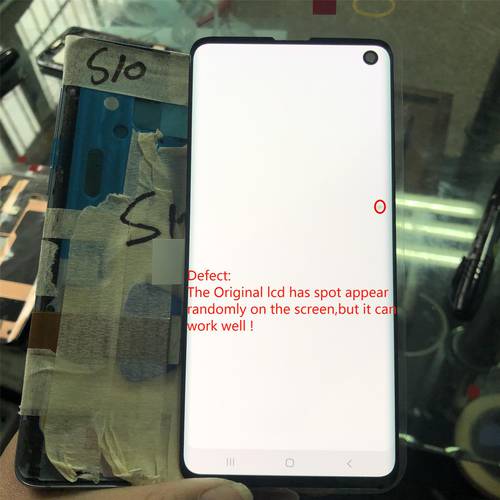 100% Original Super AMOLED LCD G980 For Samsung Galaxy S20 SM-G9800 G980F LCD Display+Touch Screen Digitizer With Dead pixels