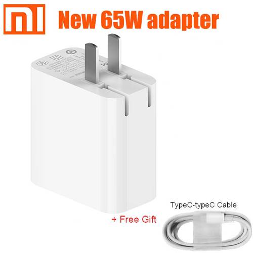 New Original Xiaomi Type-c Power Adapter 67W Charger 67W MAX, Laptop, Mobile Phone, Game Equipment, Iphone 11, Apad Pro Notebook