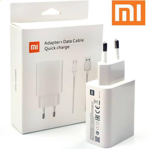 Original Xiaomi Redmi Note 9S Turbo Charger 27W EU Fast Usb Type C Cable Charge Adapter For Redmi Note 8 9 9s pro mi 10 11 Ultra