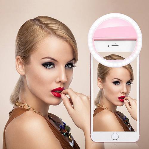 New Selfie Fill Light Usb Charge Ring Fill Light Led Camera Phone Photography Led Fill Light For Smartphone IPhone Samsung