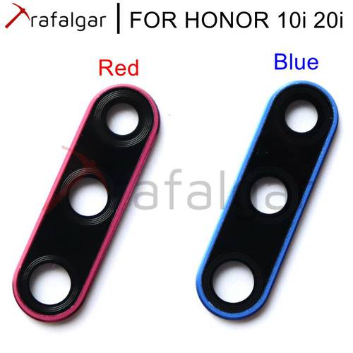 NEW Rear Back Camera Glass For Huawei Honor 10i 20i 20E Camera Glass Lens Cover With Frame Holder HRY-LX1T Replacement