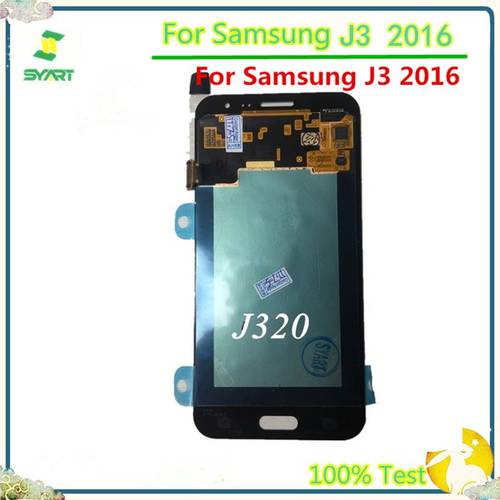 100% Tested J320 TFT LCD Display Touch Screen Digitizer Assembly Without Frame For Samsung Galaxy J320 J320F J3 2016