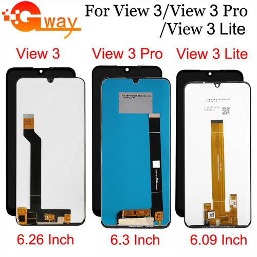 For Wiko View 3 W-P311 LCD View 3 Lite W-V800 LCD Display Touch Screen Digitizer Assembly For Wiko View 3 Pro W-P611 LCD