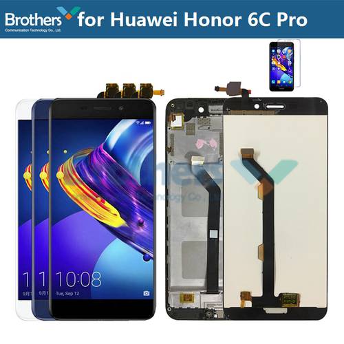 For Huawei Honor 6C Pro LCD Display Touch Screen Digitizer Assembly For Honor 6C Pro LCD JMM-L22 AL10 AL00 LCD NO LOGO