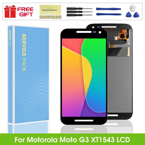 For Motorola MOTO G3 XT1540 XT1541 XT1543 LCD Display Touch Screen Digitizer Assembly For Motorola MOTO G3 lcd screen