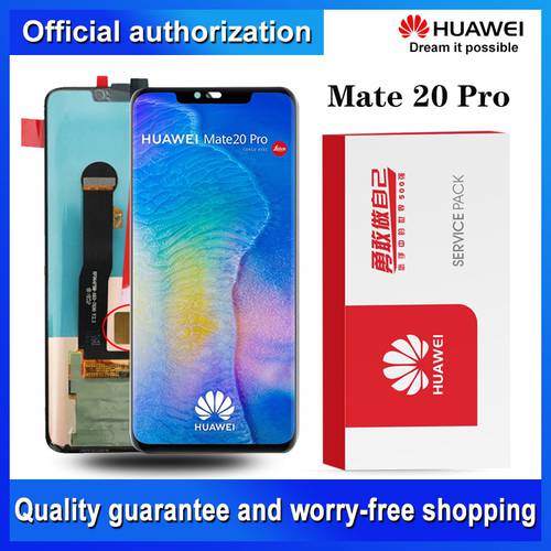 Original Screen for Huawei Mate 20 Pro LCD Display Digitizer Assembly Touch Display Apply to Mate20 Pro LYA-L09 YAL-29 LCD