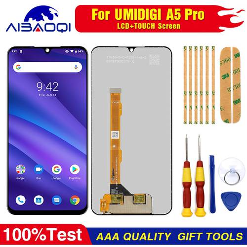 Original Touch Screen + LCD Display + Frame For Umi Umidigi A5 Pro Umidigi S5 Pro A11 PRO MAX Replacement Parts