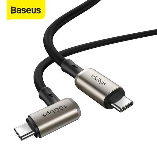 Baseus PD 100W USB C to USB Type C Cable for MacBook iPad Pro Fast Charge Quick Charge 4.0 Type C 3.1 HDMI-compatible Cable