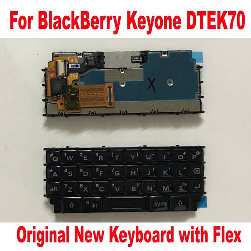 Original Best Working Keypad For BlackBerry Keyone DTEK70 Keyboard Button With Flex Cable Assembly Phone Replacement Parts