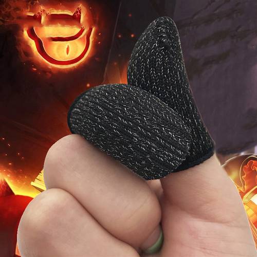 4 pcs Finger Sleeve Sweat-Proof Finger Cover mobile phone tablet Game Touch Screen Thumb Touch Trigger for PUBG celular gamer