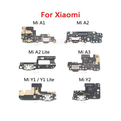 USB Charging Port Connector Charge Dock Socket Jack Plug Flex Cable For Xiaomi Mi A2 Lite A1 A3 Y1 Y2 Y3