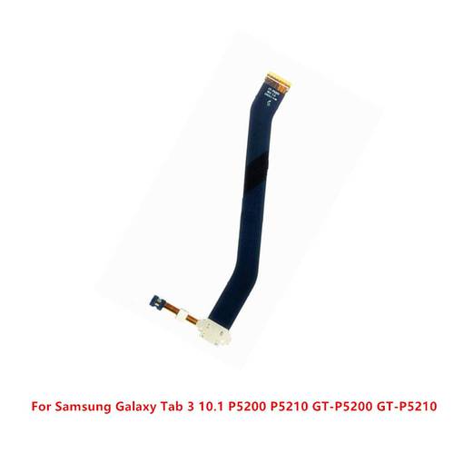 USB Charging Port Charger Jack Connector Dock With Mic Flex Cable For Samsung Galaxy Tab 3 10.1 P5200 P5210 GT-P5200 GT-P5210