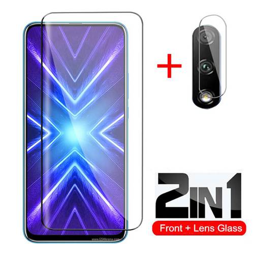 2in1 honor9x global glass protective camera glass honor 9x premium aonor 9 x x9 honor 9x stk-lx1 6.59&39&39 armored protection film
