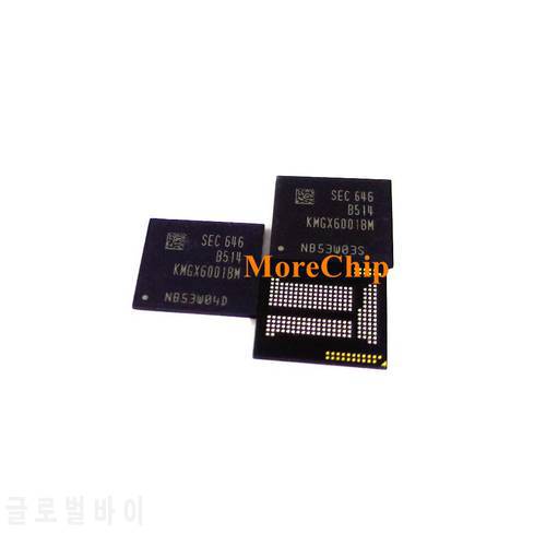 KMGX6001BM-B514 EMCP32+4 eMMC+LPDDR3 32GB NAND Flash Memory IC Chip BGA221 Soldered Ball