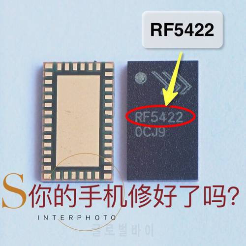 2pcs/Lot In Stock Power Amplifier IC RF5422 For Redmi 4A 3S Power Amplifier PA Chip