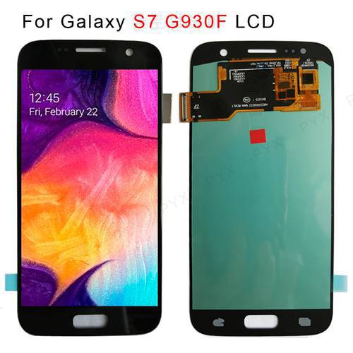 Adjusted LCD For Galaxy S7 SM-G930F LCD Display Touch Digitizer Assembly LCD For Samsung S7 G930 Display Replacement