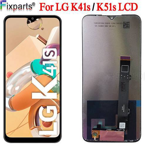 Tested Full For LG K41S K51S LCD Display Touch Screen Digitizer Assembly LMK410EMW LMK510EMW lcd 6.55