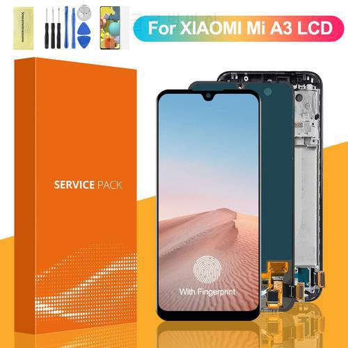 Original LCD For Xiaomi Mi CC9E LCD Display Touch Screen Digitizer Assembly With Frame For Xiaomi Mi A3 MiA3 display screen