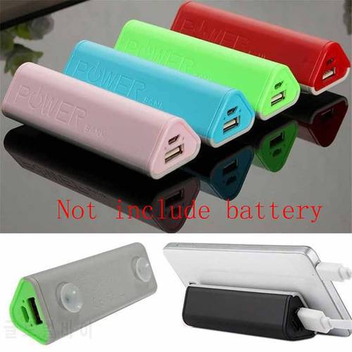 5000mah Power Bank 18650 DIY KIT Battery Charger Powerbank Box 18650 Case Mobile USB Charger For Phone Power Bank (No Battery)