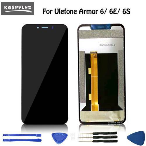 100% tested 6.2inch 2246*1080 armor6 For Ulefone Armor 6 6E 6S LCD Display+Touch Screen Digitizer Assembly +Tools