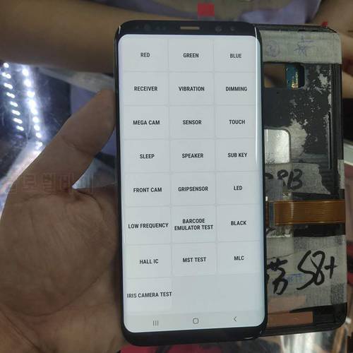Super AMOLED Lcd Screen S8 Plus For Samsung Galaxy Display S8+ Plus G955u G955f Touch Screen Digitizer with Defective