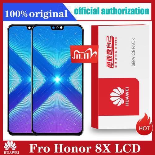Original 6.5&39&39 Display Replacement for Huawei Honor 8X LCD Touch Screen Digitizer Assembly for Huawei Honor 8 X LCD Repair parts