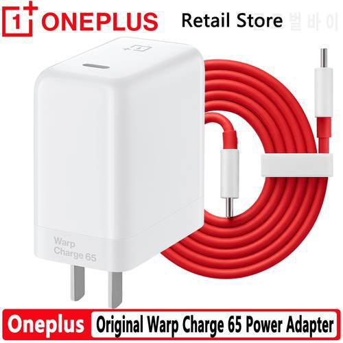Original OnePlus 8T 9 9pro 9R Data Cable Warp Charge 65 Power Adapter Type-C to Type-C Cable For one plus OP 8T 9 9pro 9 R