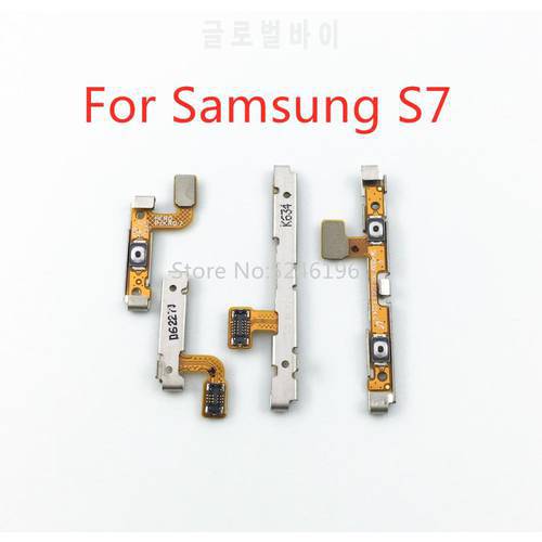 apply For Samsung Galaxy S7 G930F G930U G9300 S7 edge G935F G935U G9350 power switch button side volume key soft cable Replace