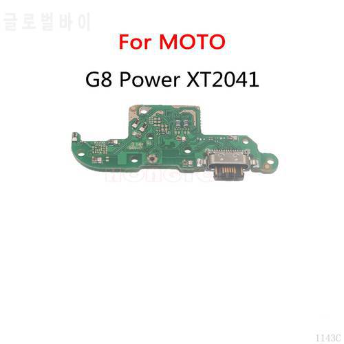 10PCS/Lot For Motorola MOTO G8 Power / XT2041 USB Charging Dock Board Charge Socket Jack Port Connector Flex Cable