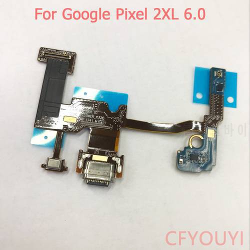 For Google Pixel 2 XL 2XL PCB Board Micro USB Charger Dock Connector Charging Port Flex Cable