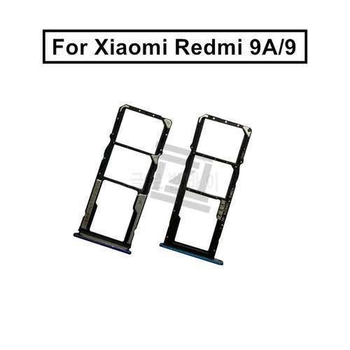 for Xiaomi Redmi 9a/9 Card Tray Holder SIM Card Micro SD SIM Card Slot Adapter Replacement Repair Spare Parts