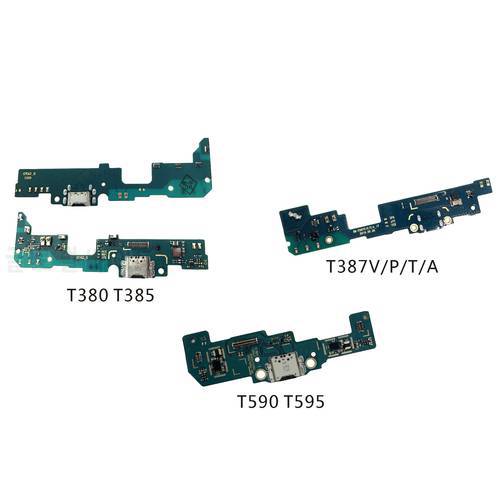 For Samsung Tab T380 T385 T387 T590 T595 S6 Lite P610 P615 T720 T820 T825 T860 Port Charger Connector Flex Cable Charging Board