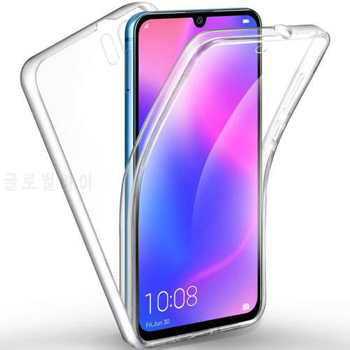 360 Full Body Case for Huawei P30 P20 Pro Lite Double Sided Silicone TPU Transparent Coque for Mate 30 20 10 Lite Y6 Y7 Y8 Funda
