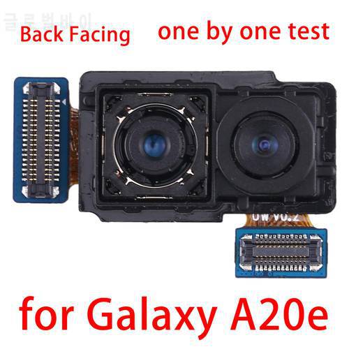 For Samsung Galaxy A20e SM-A202F/DS Rear Big Back Main Camera Cable Module Replacement Parts Small Front Camera