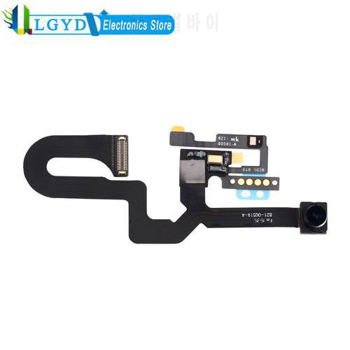 Front Facing Camera Module Flex Cable & Microphone Flex Cable & Proximity Sensor for iPhone 7 Plus Selfie Camera Replacement