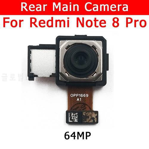 Original Main Big Rear Camera For Xiaomi Redmi Note 8 Pro Note8 8Pro Back Camera Module Flex Replacement Spare Repair Parts