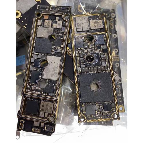 Original Faulty MainBoard For iPhone 11, the Motherboard have some holes, Take Board Electronics Components Repair other Phone