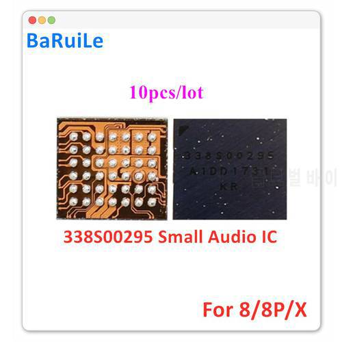 BaRuiLe 10pcs U4900/U5000/U5100 For iphone X/8/8plus North/South Speaker Amplifier/ARC DRIVER Small 338S00295 Audio IC Part