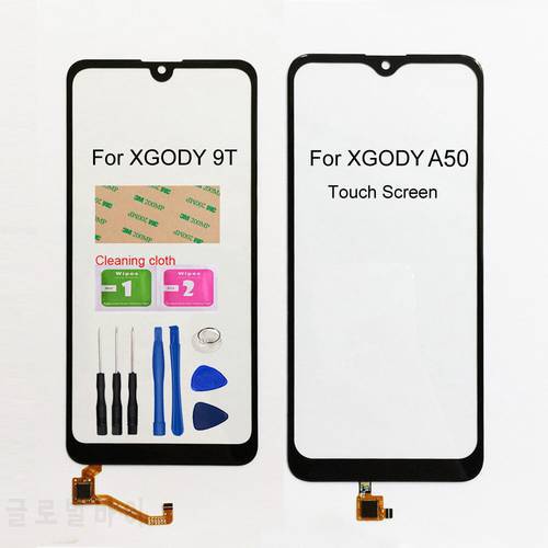 New Touch Pancel For XGODY 9T A50 Touch Screen Digitizer Sensor Glass Panel Replacement Assembly Parts