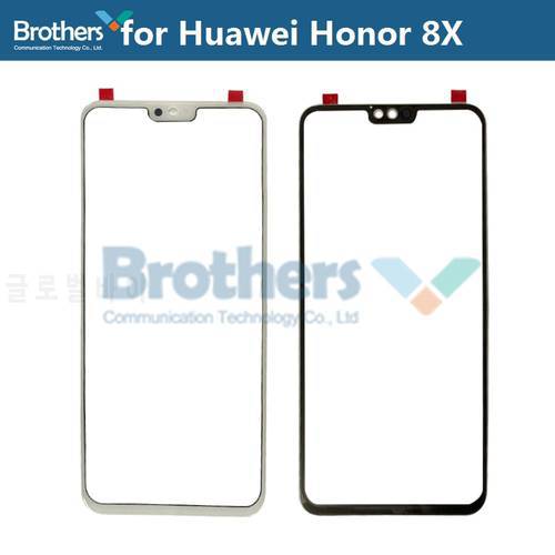 Front Outer Glass Lens For Huawei Honor 8X Touch Screen Glass for JSN-L21 L22 L23 L42 AL00 Front LCD Glass Lens Replacement New