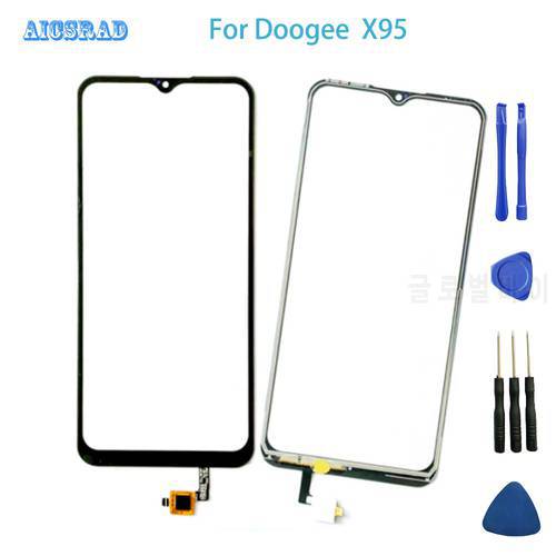 KOSPPLHZ new original Touch Screen For Doogee X95 Touch Screen Digitizer Glass Replacement For DOOGEE X 95 Mobile Phone +TOOLS