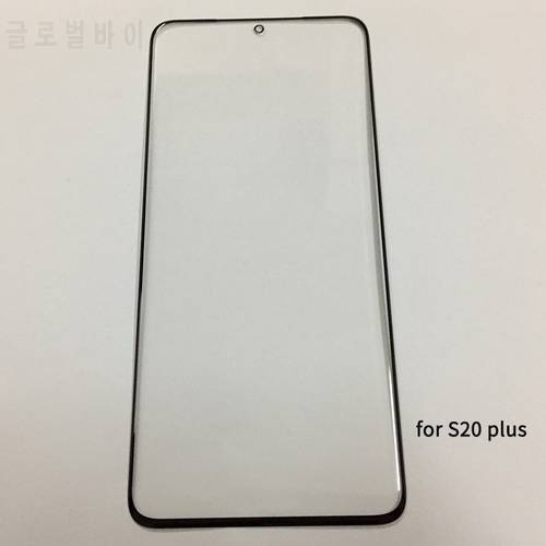 For Samsung Galaxy S20 S21 S22 Plus Ultra FE Front Outer Screen Glass Lens Touch Panel Repair Parts